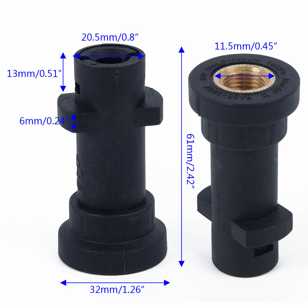 Snow Foam Lance Adapter - Karcher K Series. Karcher K2 Karcher K3 Karcher K4 Karcher K5