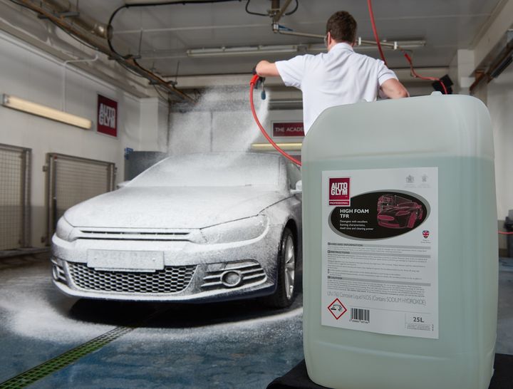 Autoglym High Foam TFR. Heavy Duty foam for trucks and lorries. Traffic Film Remover. Autoglym High Foam TFR. Autoglym Shampoo foam gun. Clean tractor and lorries and trucks. Autoglym Cork Ireland