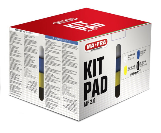 Labocosmetica Polishing pad kit 145mm or 5". Polishing Pad for refinishing. Yellow Polishing Pad. Labocosmetica Cork Ireland