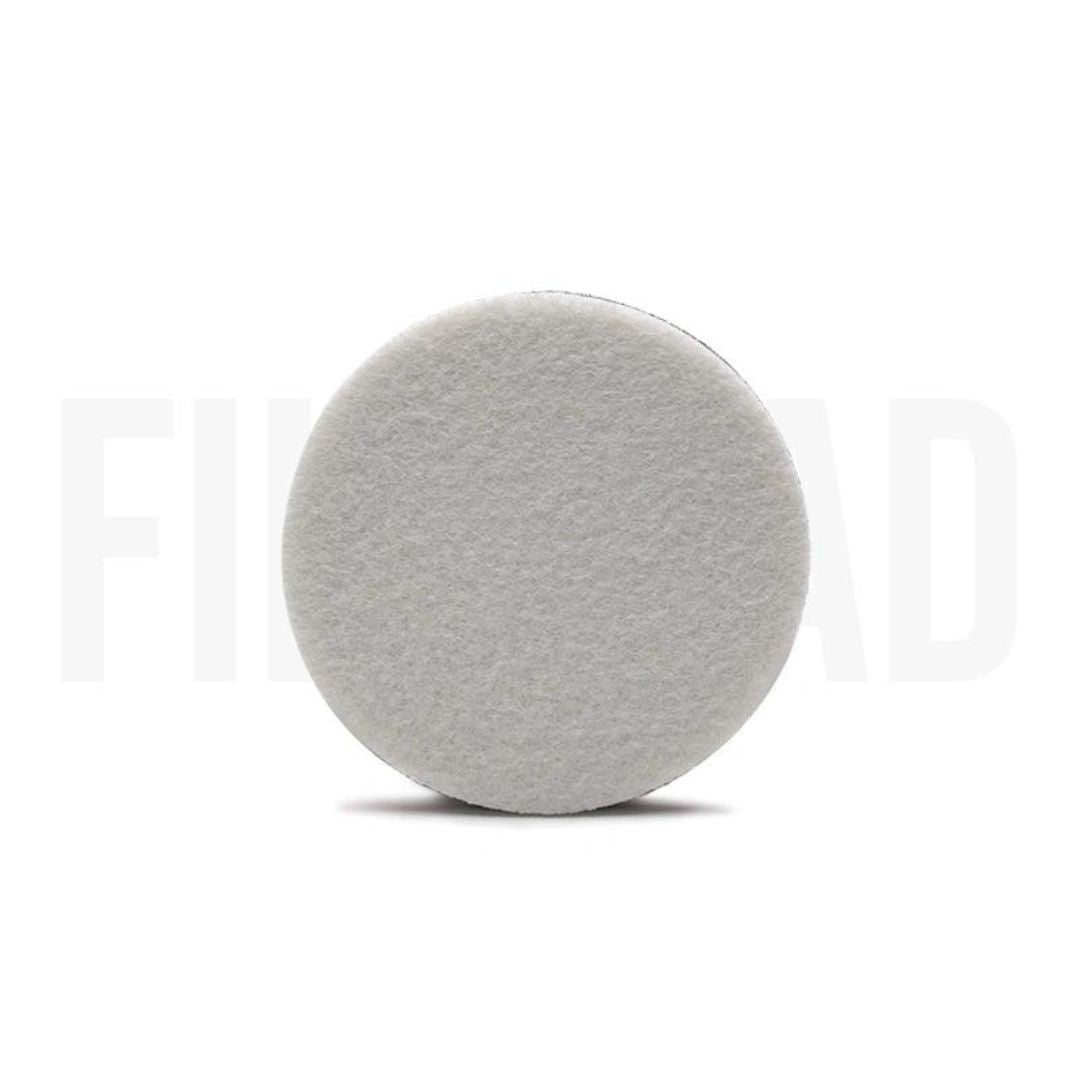 Liquid Elements Felt Glass Polish Pad 125mm. sheepwool pad. Liquid Elements Cork. Polishing pad for glass