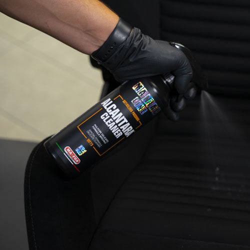 Ma-Fra Maniac Line Alcantara Cleaner. Mercedes, Audi, Porsche Alcantara cleaner. Alcantara Steering wheel and seat cleaner. Labocosmetica. Ma-Fra Ireland Cork