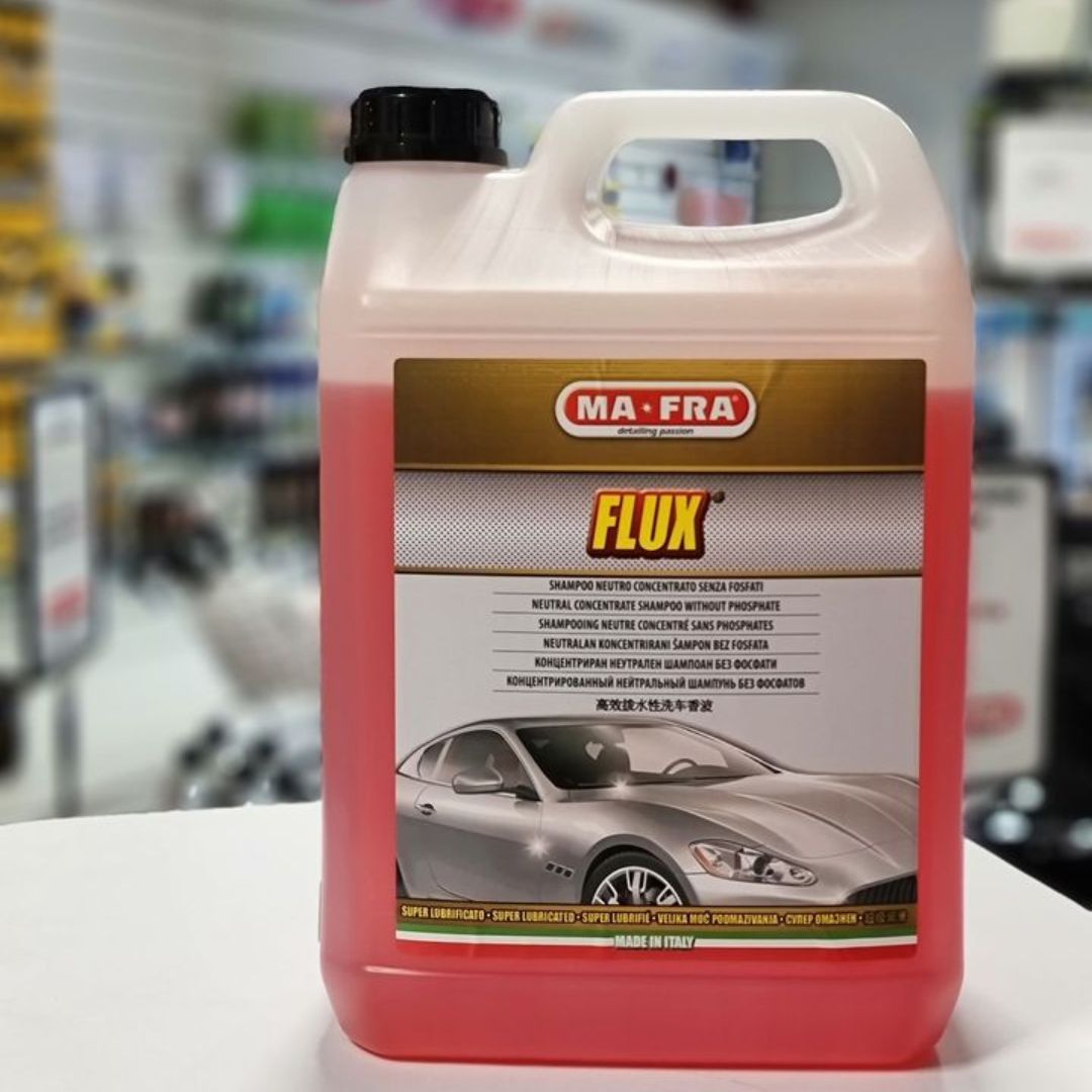 Mafra Flux Self drying shampoo with rinse aid and gloss enhancer. ph neutral shmapoo. MaFra Ireland