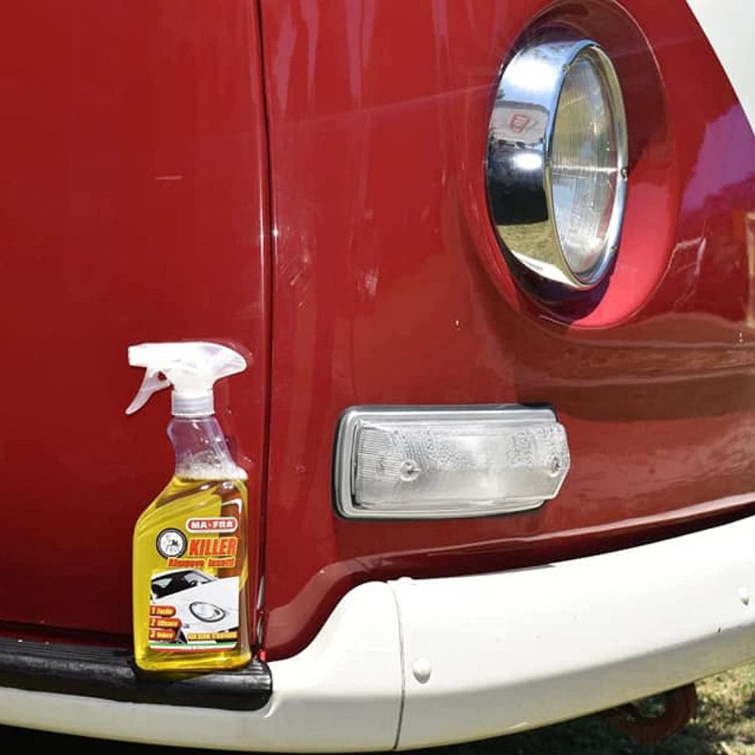 MaFra Killer Insect Remover. Touchless insect and bug remover. best way to remove insect and bugs from windshield. MaFra Ireland