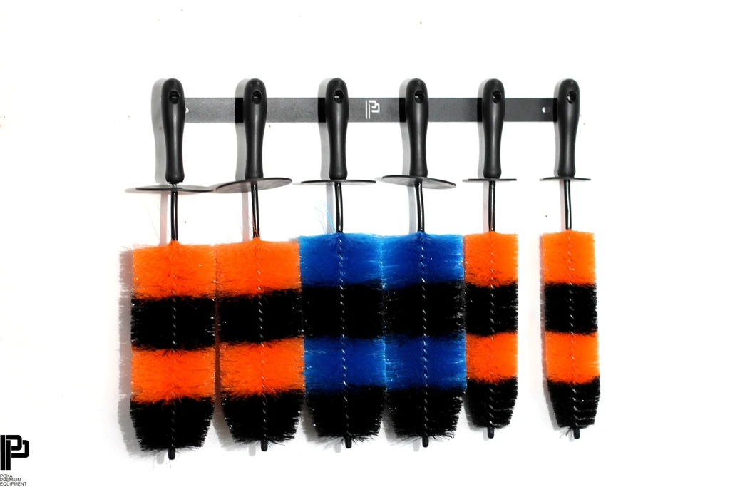 Poka Premium Brush Holder. Holder for 6 brushes. Brush Hook for shed. Poka Premium Ireland. Poka Premium Cork Ireland