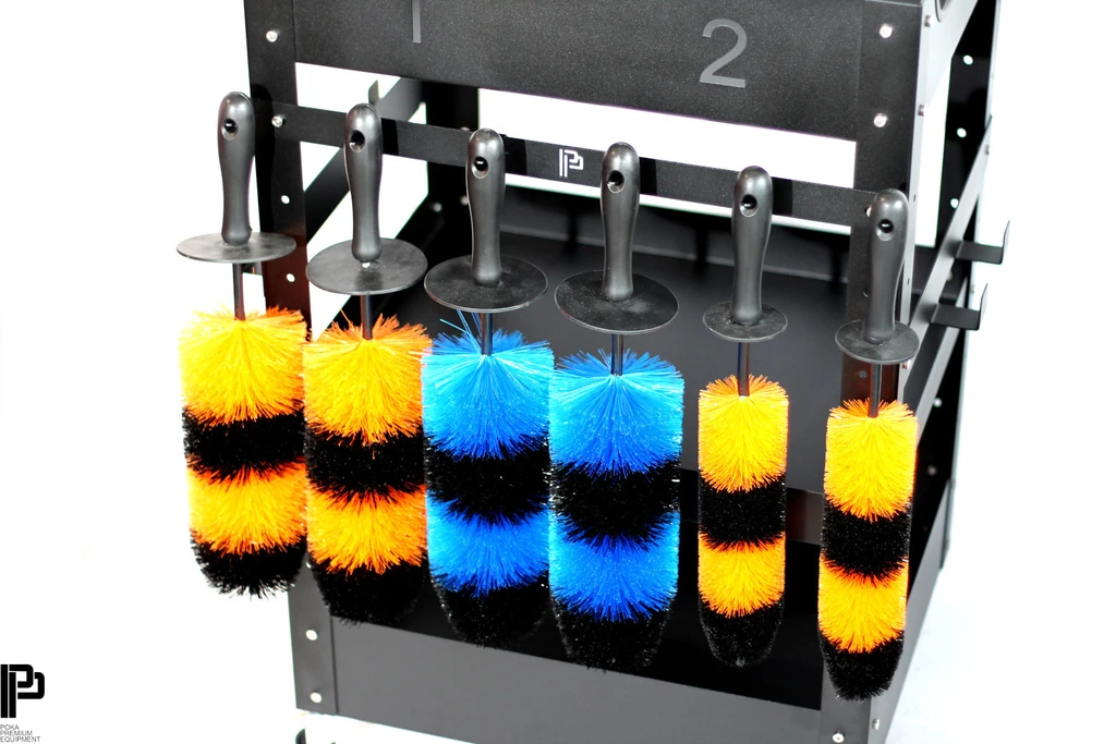 Poka Premium Brush Holder. Holder for 6 brushes. Brush Hook for shed. Poka Premium Ireland. Poka Premium Cork Ireland