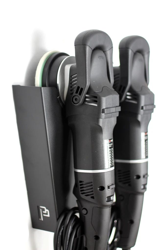 Poka Premium Double Polishing Machine Holder. High quality aluminium polish machine holder for workshop. Poka Premium Ireland Poka Premium Cork Ireland