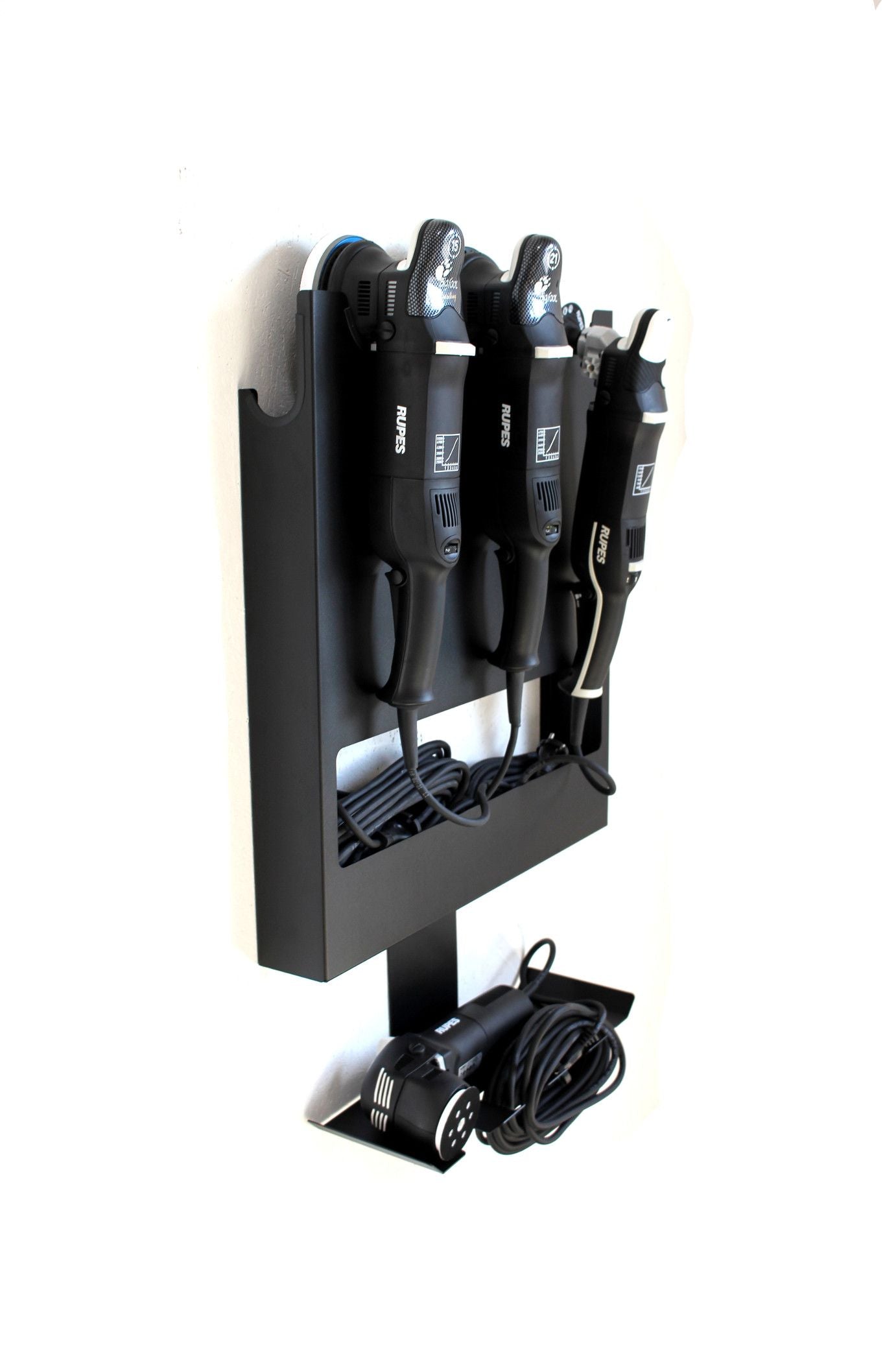 Poka Premium Shelf for Mini and Nano polishing machines. High quality aluminium polish machine holder for workshop. Poka Premium Ireland Poka Premium Cork Ireland