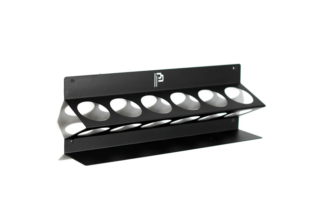 Poka Premium Bottle Holder for 6 bottles. High quality aluminium brush holder for workshop. Poka Premium Ireland Poka Premium Cork Ireland