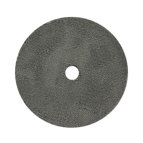 Labocosmetica Heavy Fiber Polishing Pad. Blue seam with microfibre bottom in grey. Polishing Pad. Labocosmetica Cork Ireland
