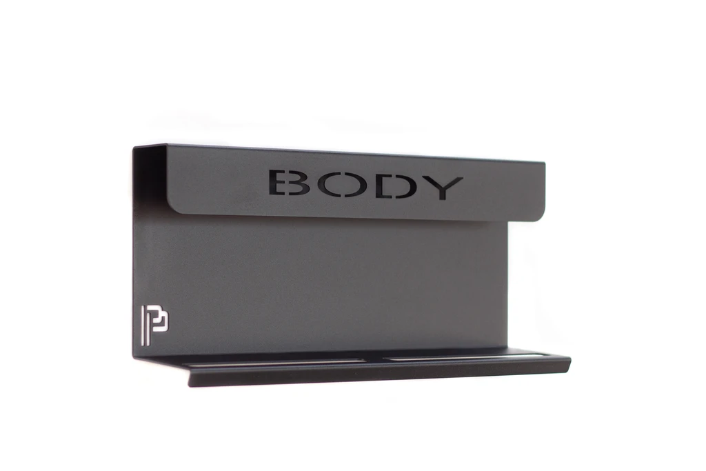 Poka Premium Brush and Bottle Holder 40cm Body. Work Stuff brush holder. High quality aluminium brush holder for workshop. Poka Premium Ireland Poka Premium Cork Ireland