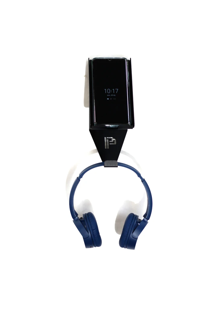 Poka Premium Phone Holder. Poka Premium Headphone holder. iPhone, Samsung, Smartphone holder for wall. Poka Premium Cork Ireland