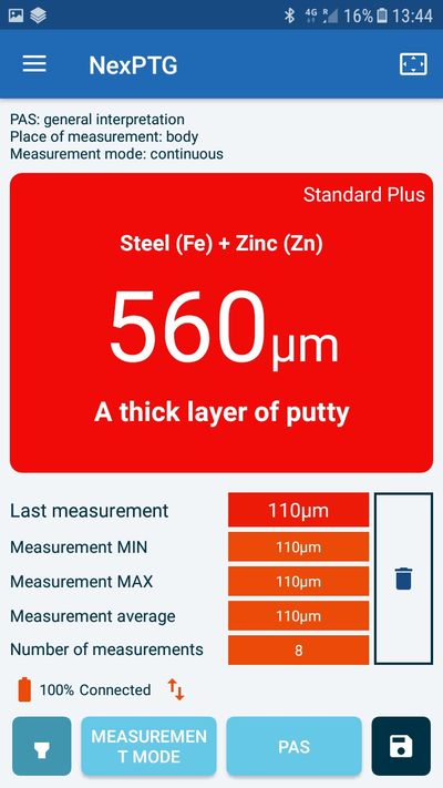NexDiag Ireland. Paint Depth Gauge measurement too. Paint tool. Polishing paint thickness gauge. Nex Diag Cork Ireland. Phone App