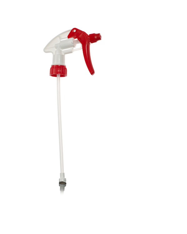 Autoglym red and white Spray Head, Chemical Resistant Spray Trigger Head