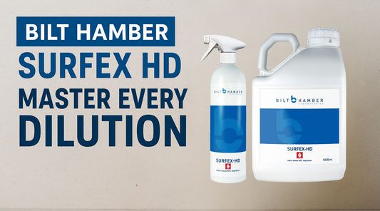 Bilt Hamber Surfex HD - Dilution Guide for Every Car Detail