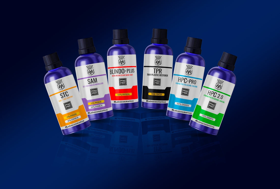 Labocosmetica Ceramic Coating bottles