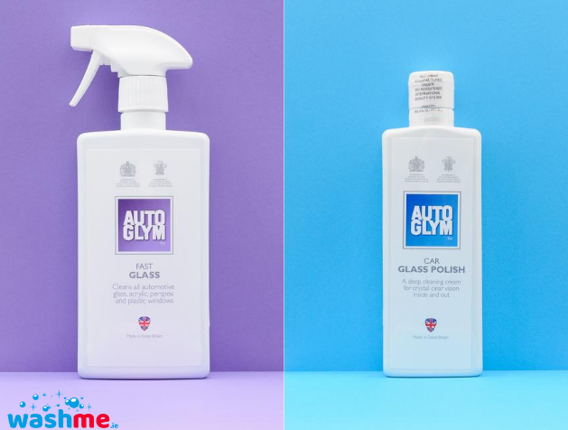 Clean Car Glass with Autoglym's Fast Glass Cleaner and Car Glass Polish