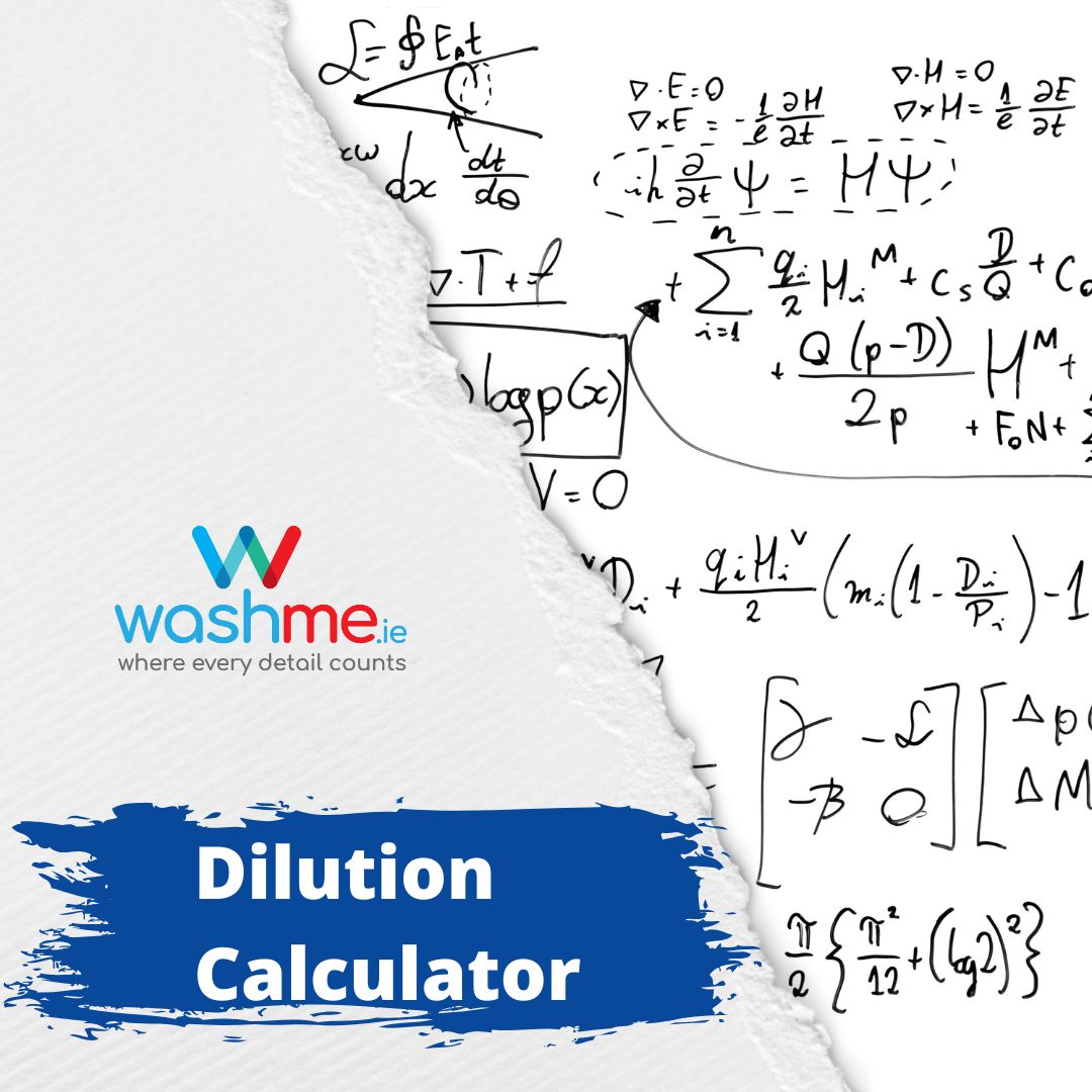 washme.ie Dilution Calculator