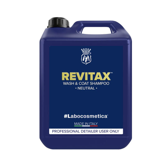 Labocosmetica Revitax 4500ml Jerrycan on white background. Labocosmetica Ireland