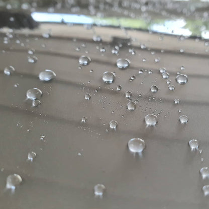 Beading on car bonnet from Labocosmetica Revitax Ceramic Shampoo. Labocosmetica Ireland
