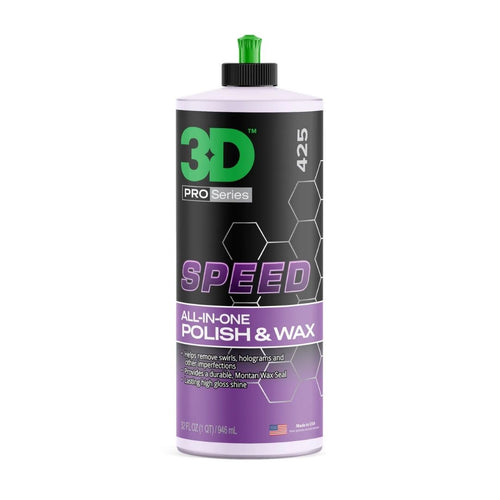 3D SPEED - All In One Compound and Wax 32 oz (946 ml)