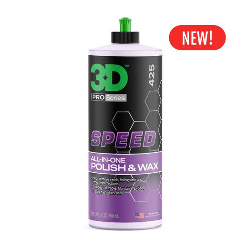 3D SPEED - All In One Compound and Wax 32 oz (946 ml)