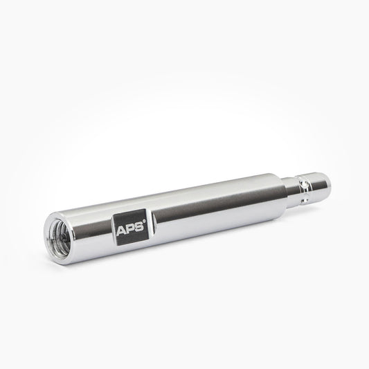 Constructed from premium anodised aluminum, the APS 50mm Extension Bar for PXE 80 utilises the quick-release feature of the Flex Polisher to expand its range and access difficult-to-reach surfaces. This durable extension provides additional clearance and enhances the effectiveness and versatility of the PXE 80.