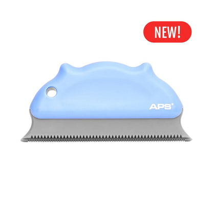 Blue and grey APS Pet Hair Removal Tool