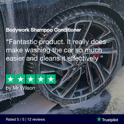 Autoglym low foaming, hardworking yet gentle Bodywork Shampoo Conditioner is specially formulated to leave a water-repellent, quick drying finish in no time. Autoglym Ireland