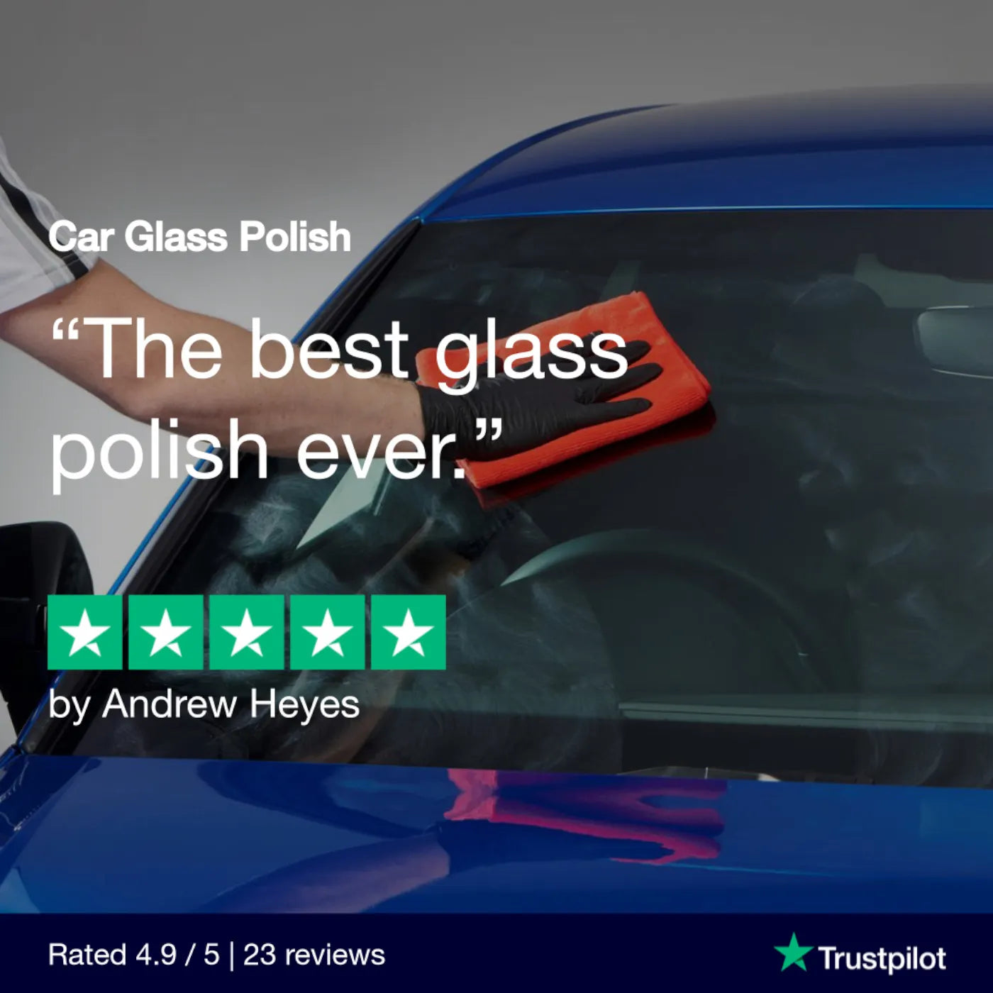 Autoglym Car Glass Polish. Smear free view. Better than RainX. Autoglym Ireland, Remove scratches from wiper.