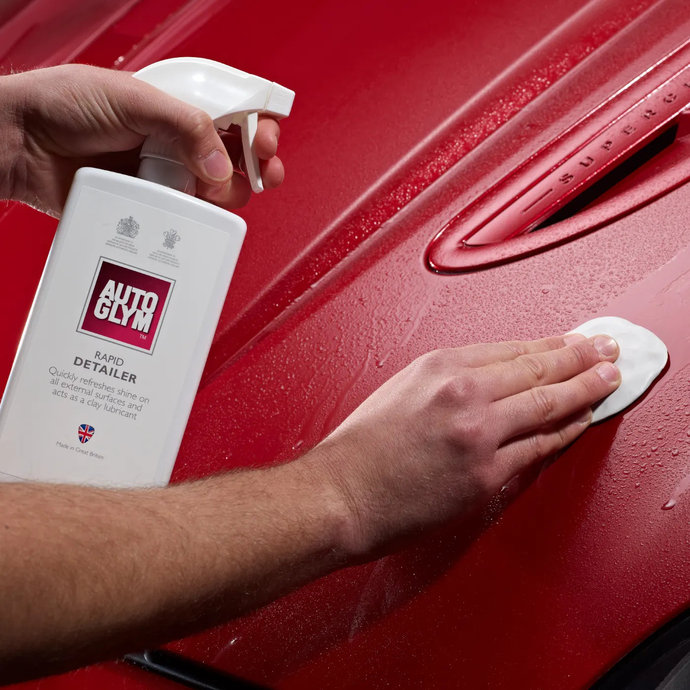 Autoglym Clay Bar Kit with Super Resin Polish and red microfibre. Autoglym Ireland, Autoglym Cork Ireland