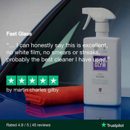 Autoglym Fast Glass Car Glass Cleaner Feedback positive