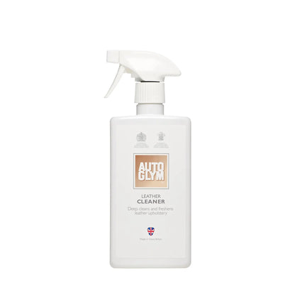 Autoglym Leather Cleaner. Cleaner for leather seats and leather dashboard. ph neutral leather cleaner. safe leather cleaner. Autoglym Ireland, Autoglym Cork Ireland