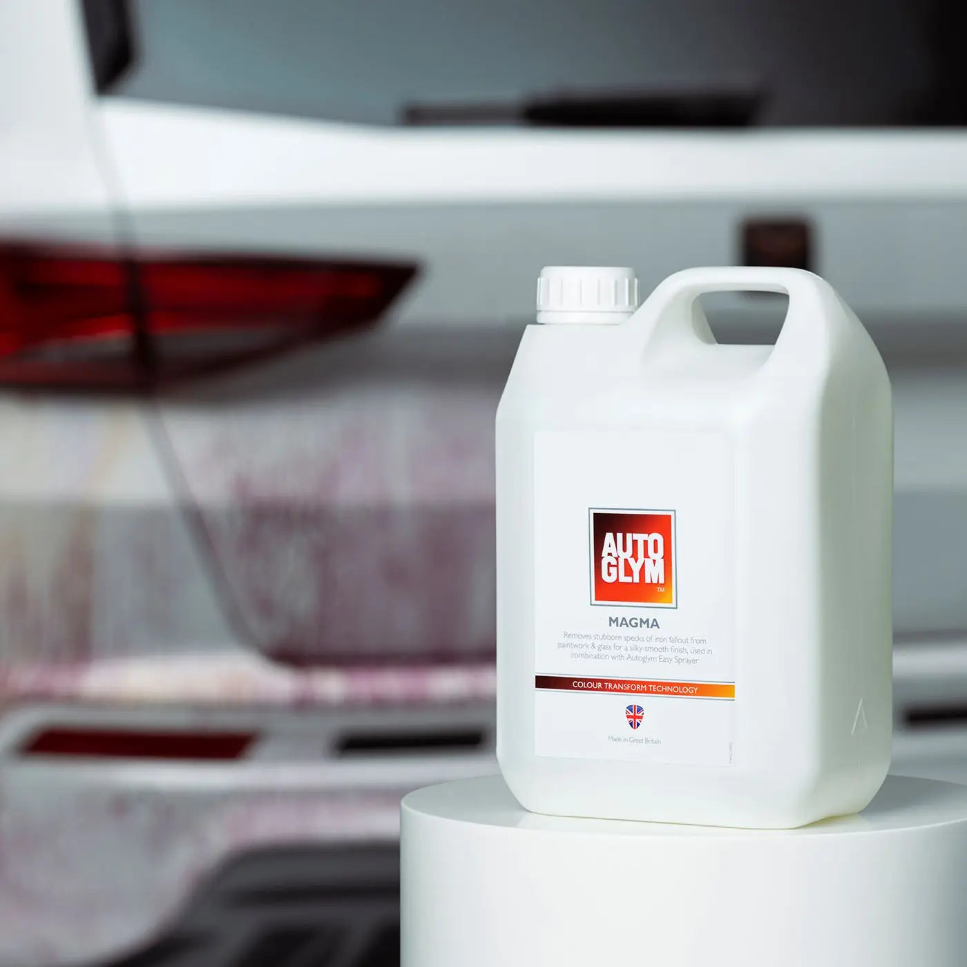 Autoglym Magma Fallout remover. Turns red with iron. Clean wheels. Bilt Hamber Korrosol. Car decontamination. Bilt Hamber auto-wheel. Autoglym Liquid Clay. Autoglym Ireland. Autoglym Cork Ireland