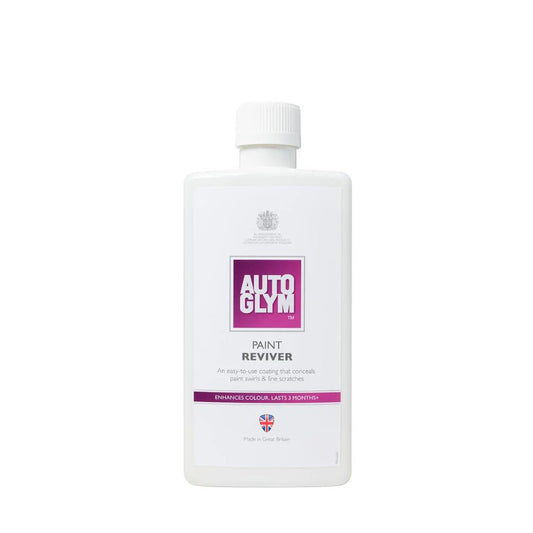 Autoglym paint reviver bottle on a white background