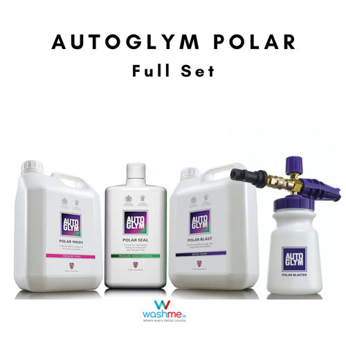 Autoglym Polar Full Set - Polar Blast, Polar Wash, Polar Seal & Polar Blaster