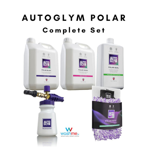 Autoglym Polar Complete Set - Polar Blast, Polar Wash, Polar Seal, Polar Blaster & Polar Mitt
