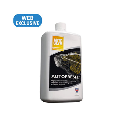 Autoglym Autofresh bottle on a white background