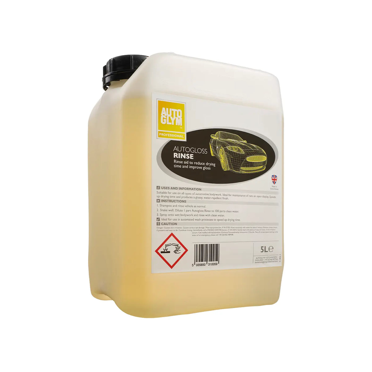 Autoglym Professional Autogloss Rinse 5L