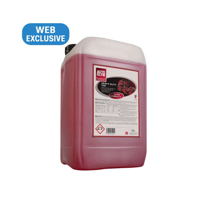 Red container with a Autoglym Professional Heavy Duty TFR (Super Strength) 25L on a white background, featuring 'Autoglym' branding.