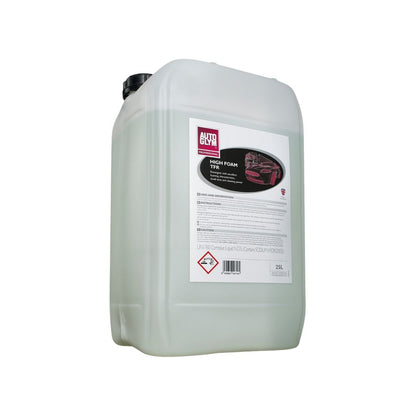 Large white container Autoglym High Foam TFR with a label on a white background. Autoglym Ireland
