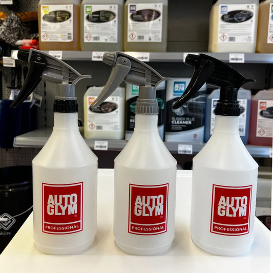 Autoglym spray bottle cap for easy fill. Autoglym Cork Ireland. Autoglym Bottle with Heavy Duty acid and tar remover trigger. Autoglym Ireland