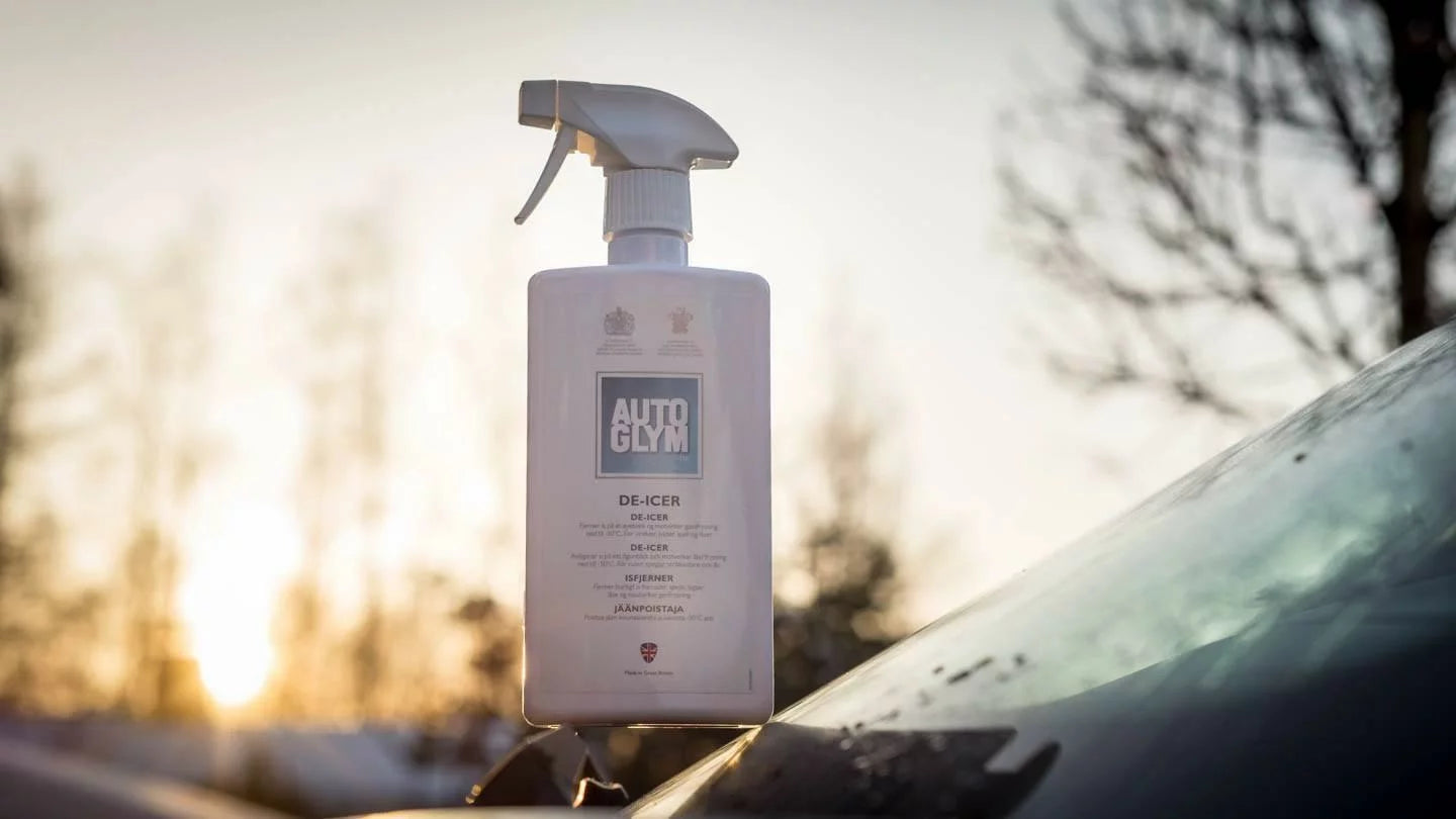 Autoglym De-icer. Remove ice from windscreen. Best way to remove frost from windscreen. Autoglym Ireland