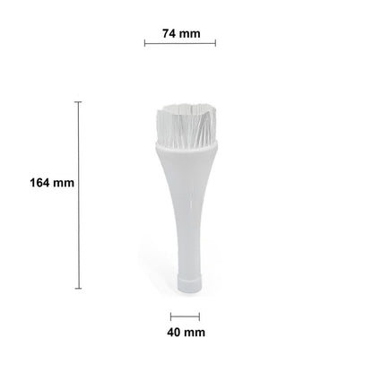 Benbow heavy Duty Nozzle with Brush (Type 15) for Cleaning Gun 002 and 004. Tornardor nozzle. Plastic nozzle for Benbox car cleaning air gun. Benbow Ireland