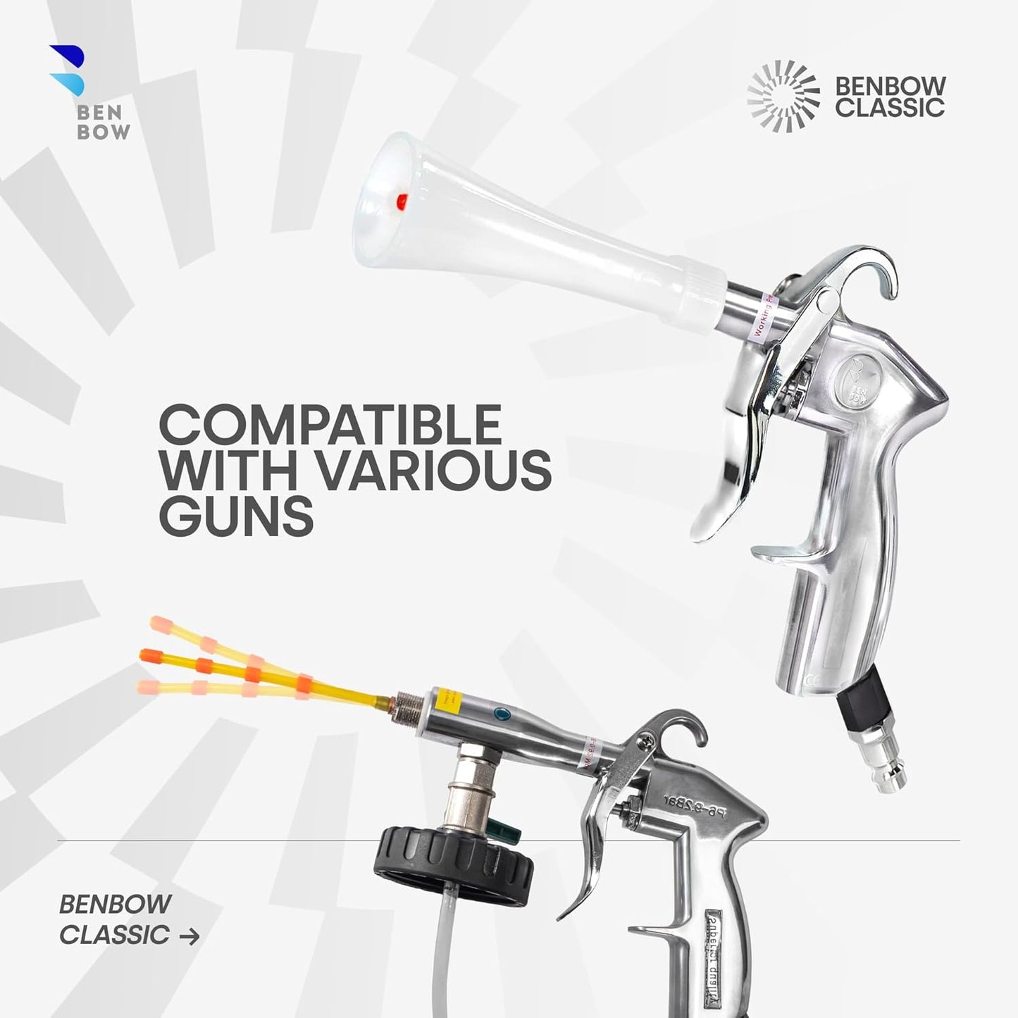 BenBow Weighted Funnel /Tube Hose for Cleaning Guns