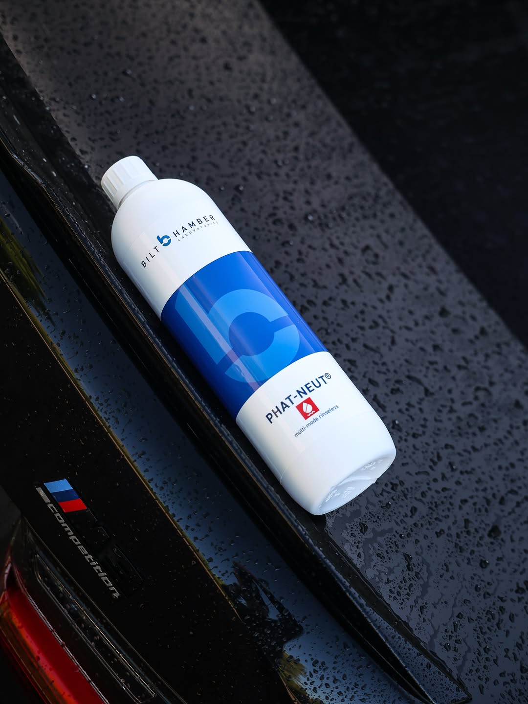 Bilt Hamber Phat-Neut bottle on BMW. Bilt Hamber Ireland