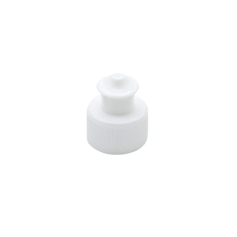 bottle cap squeezer white. ideal or polishing and shampoo. easy dosage for chemicals.