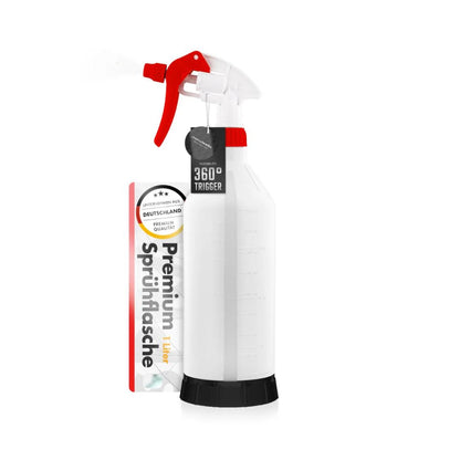 White Chemicalworkz spray bottle with red trigger and black base on a white background