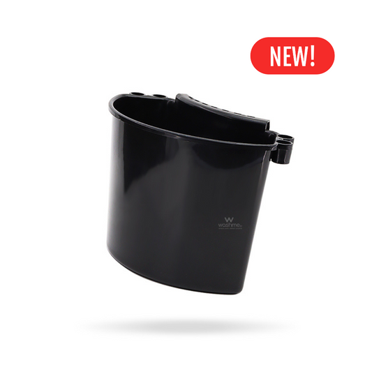 Black chemicalworkz Bucket Caddy Buddy with a visible brand logo on a white background with a 'NEW!' label on a white background