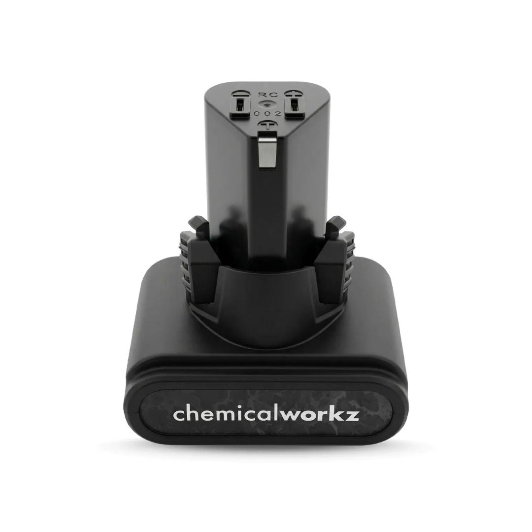 Chemicalworkz EVO Upgraded Battery 12V 5Ah Front view on white background