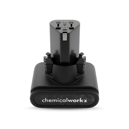 Chemicalworkz EVO Upgraded Battery 12V 5Ah Front view on white background